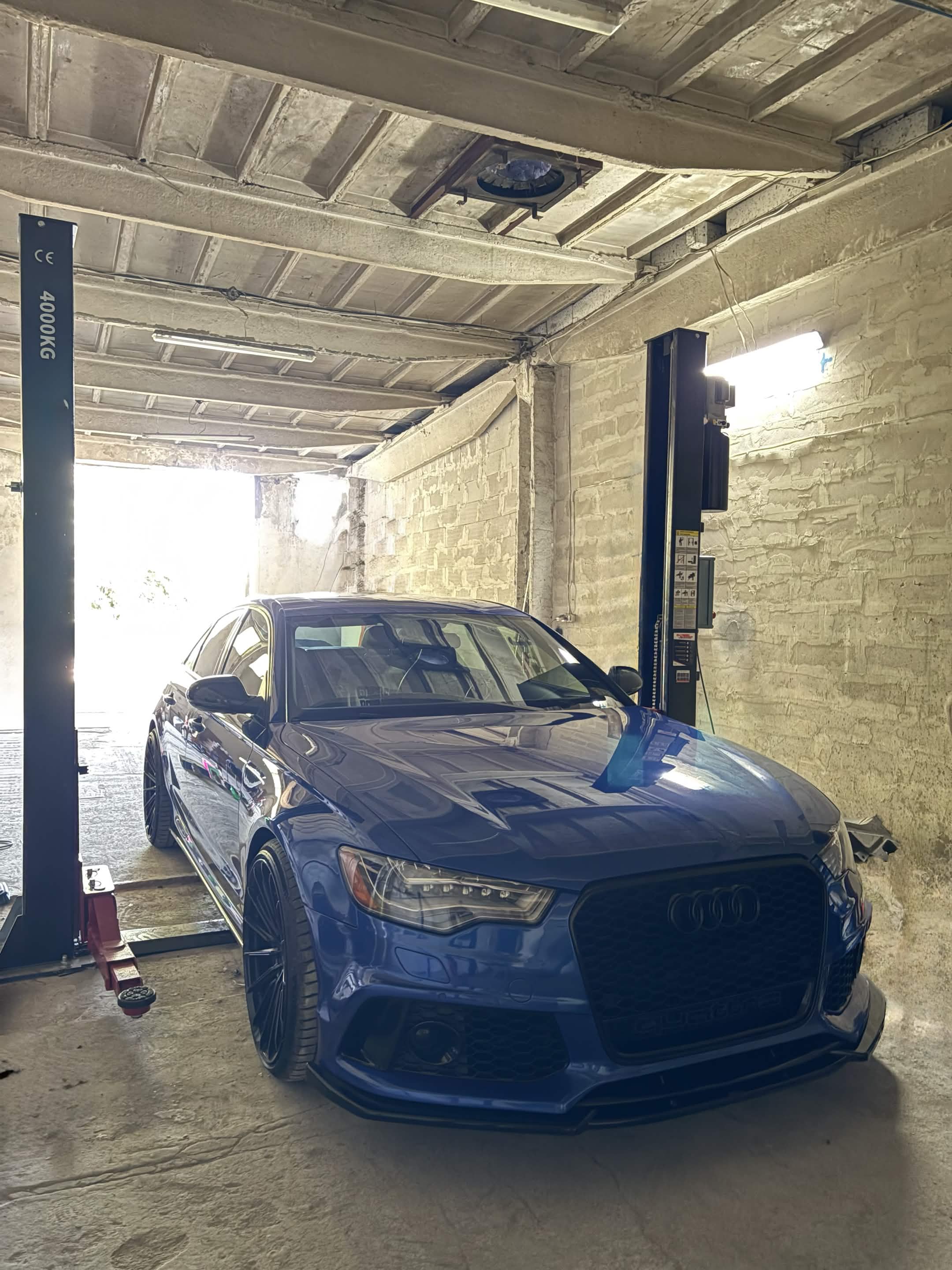 Audi C7 — montaż sportowego wydechu w 2Loud Customs
